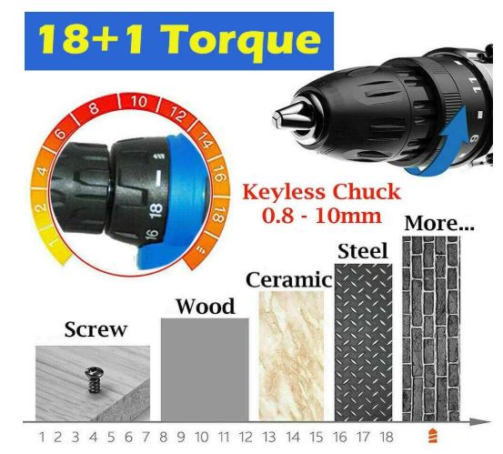 18+1 TORQUE