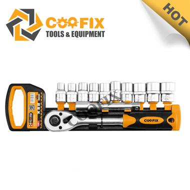 Tööriistakomplekt Käsitööriistad 3/8 'DR 11tk Reguleeritav Allen Wrench ja sokli komplekt Novelty Tool